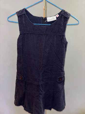 Robe effet velours côtelé
