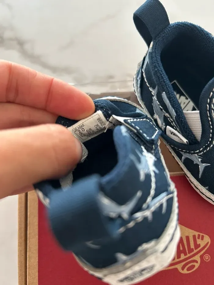 Chaussure de bébé vans taille 17 - photo numéro 5