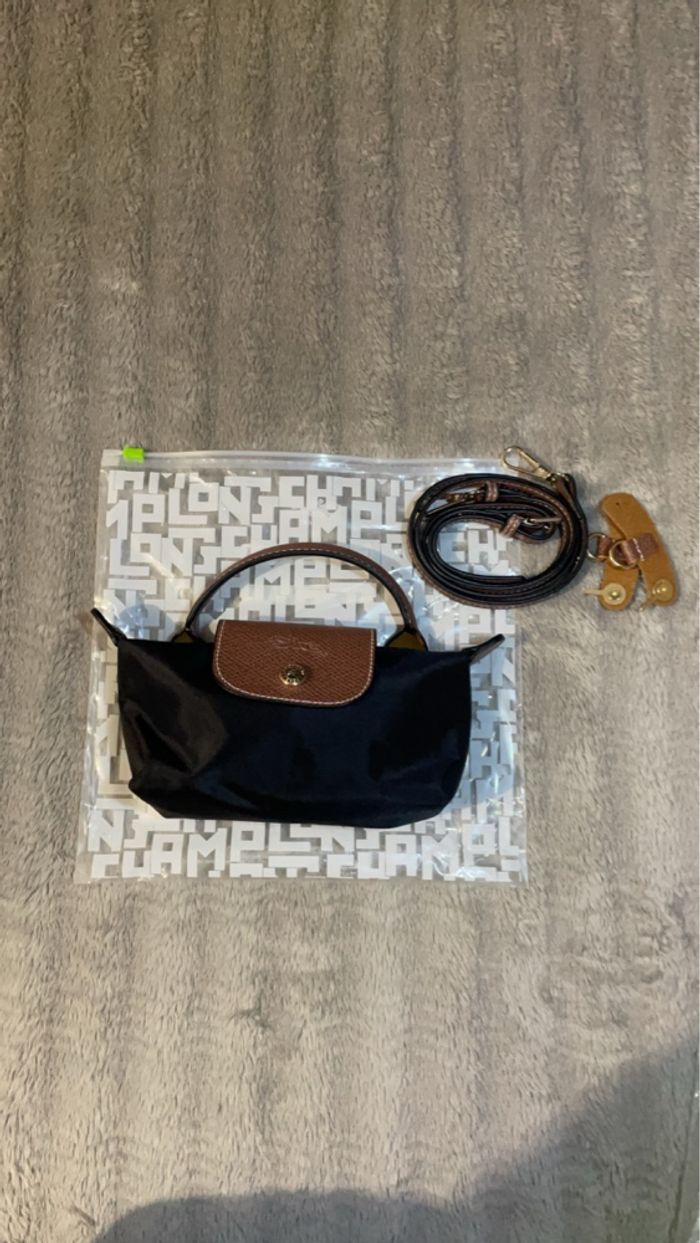 Sac Longchamp noir XS - photo numéro 8