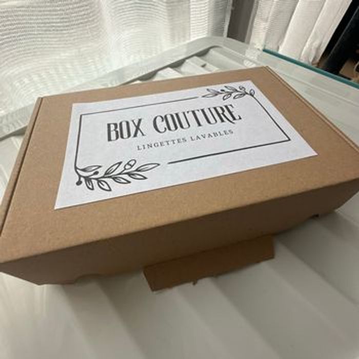 Boxe couture lingettes lavables - photo numéro 2
