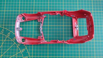 Carcasse carrosserie pièce miniature Bburago burago Porsche 911 Carrera 1993 1/18 1/18e 1/18ème #C53