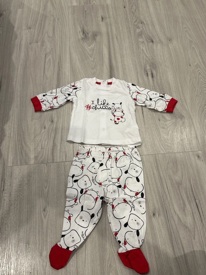 Ensemble deux pièces bébé 3 mois Chicco neuf