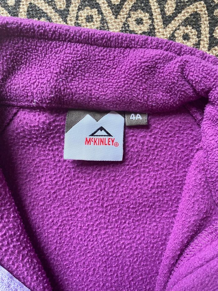 Pull polaire violet McKinley - photo numéro 2