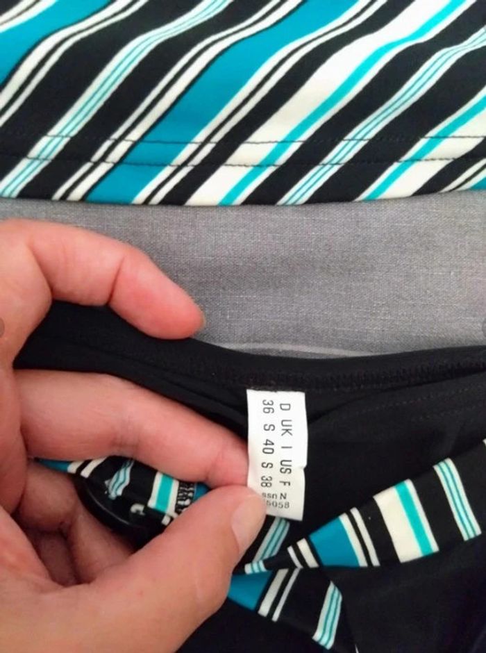 Maillot de bain deux pièces esprit t 38 - photo numéro 2