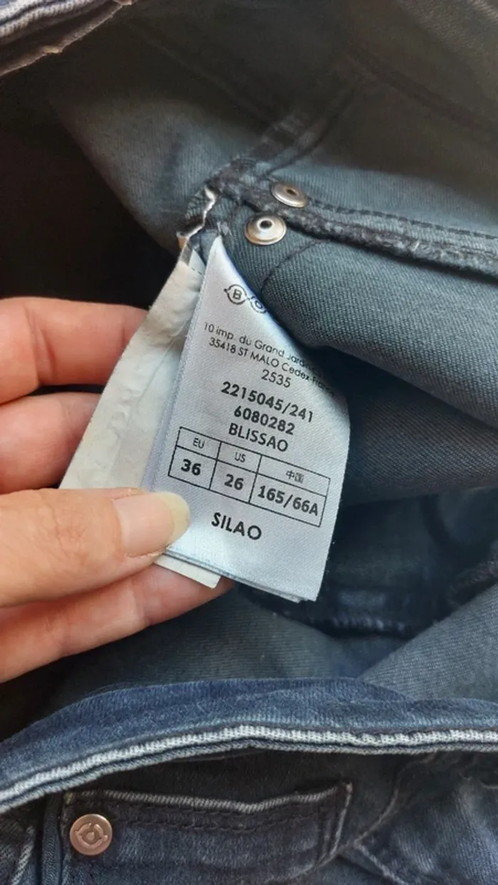 Jean's skinny BONOBO taille 36 - photo numéro 5