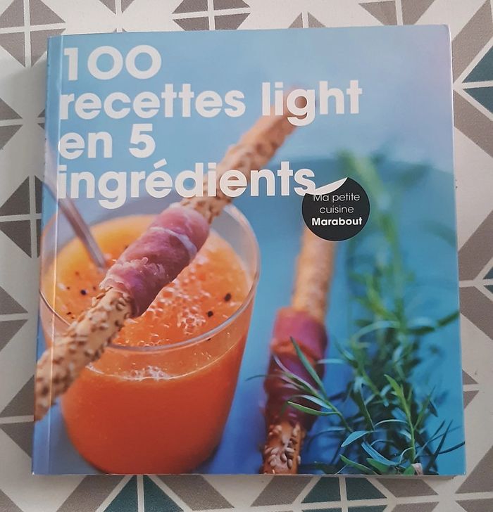 Livre 100 recettes Light en 5 ingrédients