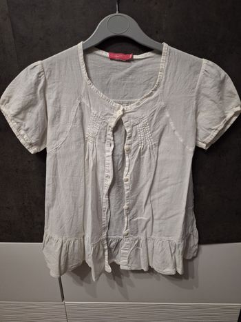 Blouse manches courtes légère