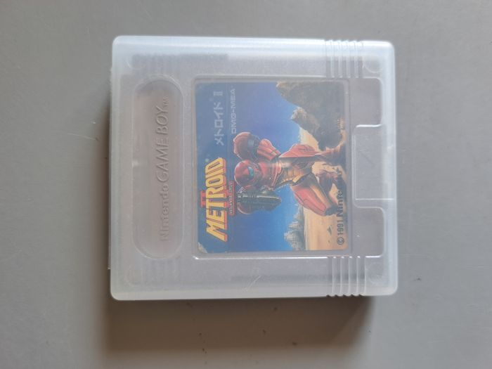 Metroid 2 return of Samus - Gameboy Nintendo 1991 JAP - photo numéro 3
