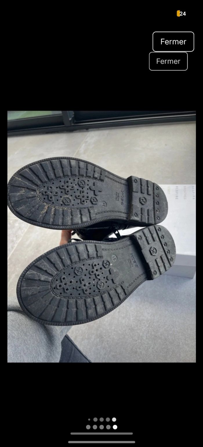 Geox bottes electric girl tt aille 31 - photo numéro 5