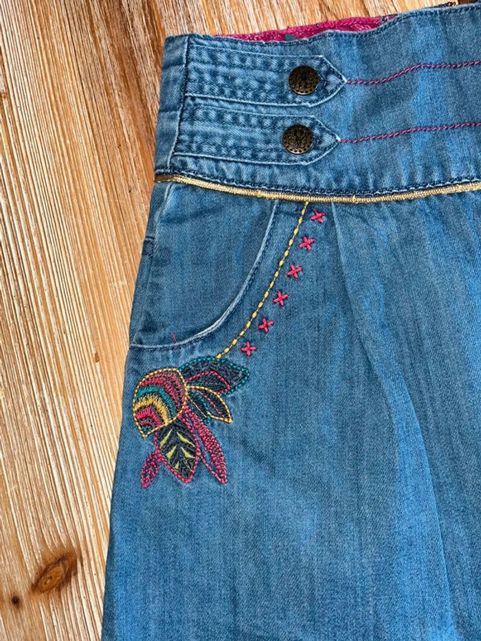 Jupe en jean lcdp 10 ans - photo numéro 2
