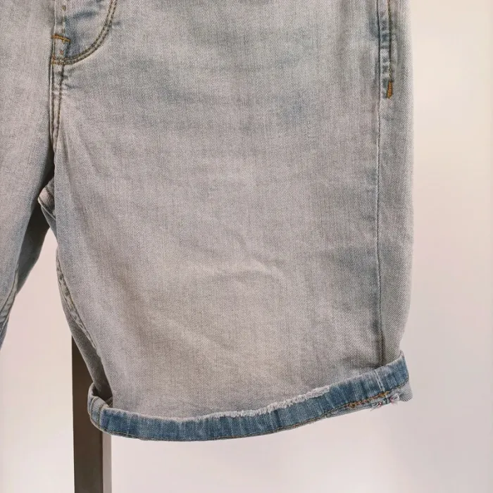 Short en jean clair Gianni Lupo - Taille 42 (XL) - A298 - photo numéro 7