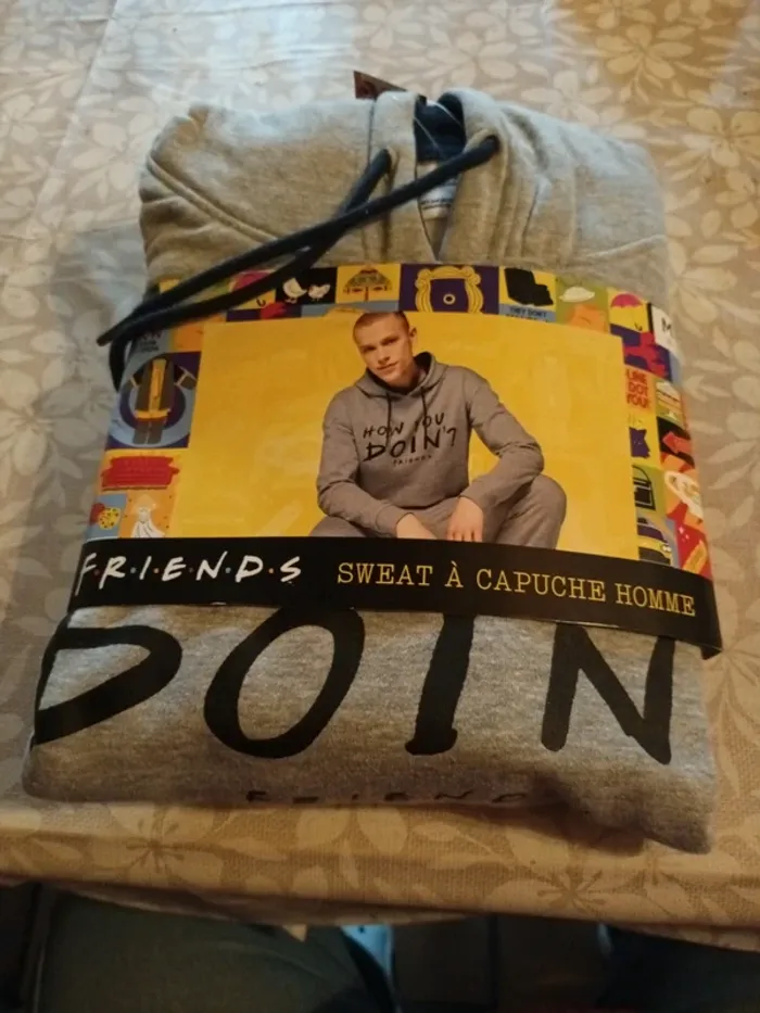 Sweat à capuche homme taille M