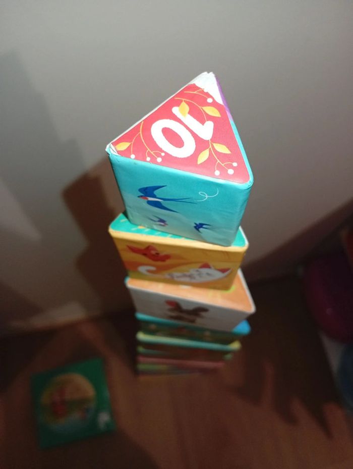 Pyramides triangles à empiler janod - photo numéro 6