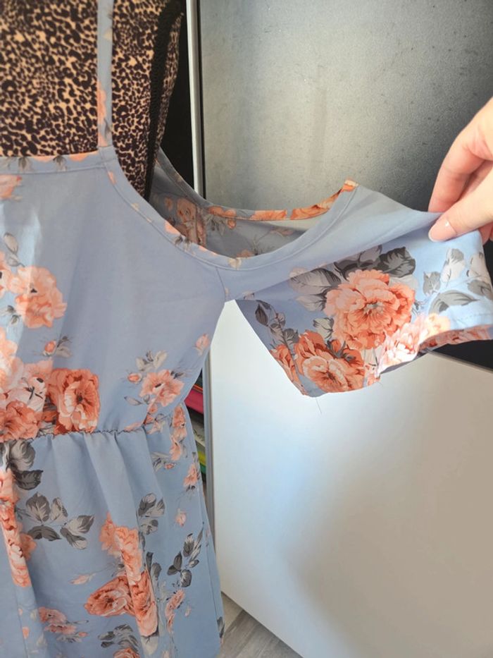 Robe bleu de chez shein en taille 0XL - photo numéro 5