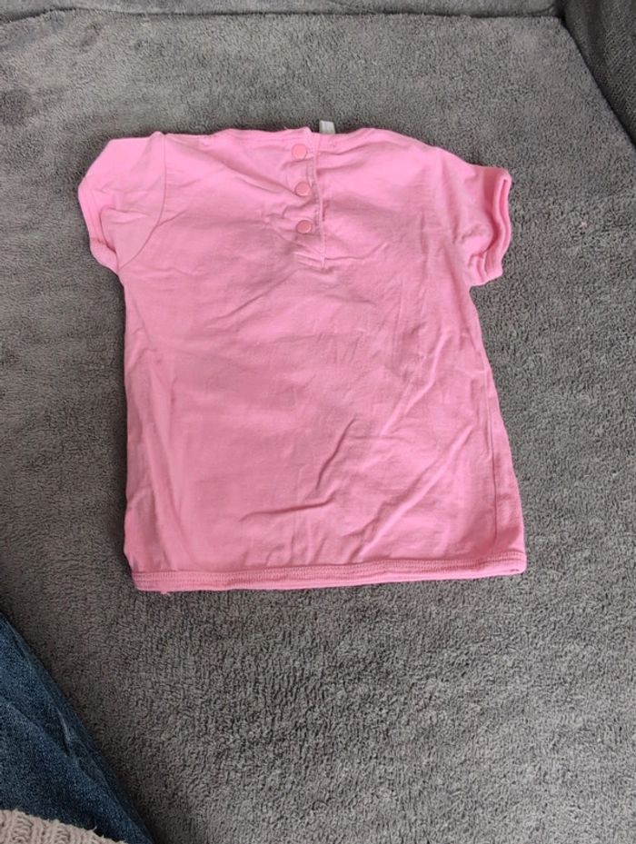 T shirt manche courte 12 mois - photo numéro 3