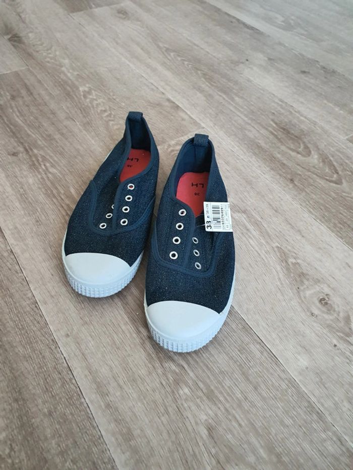 Baskets en toile taille 38 La Halle neuves - photo numéro 6