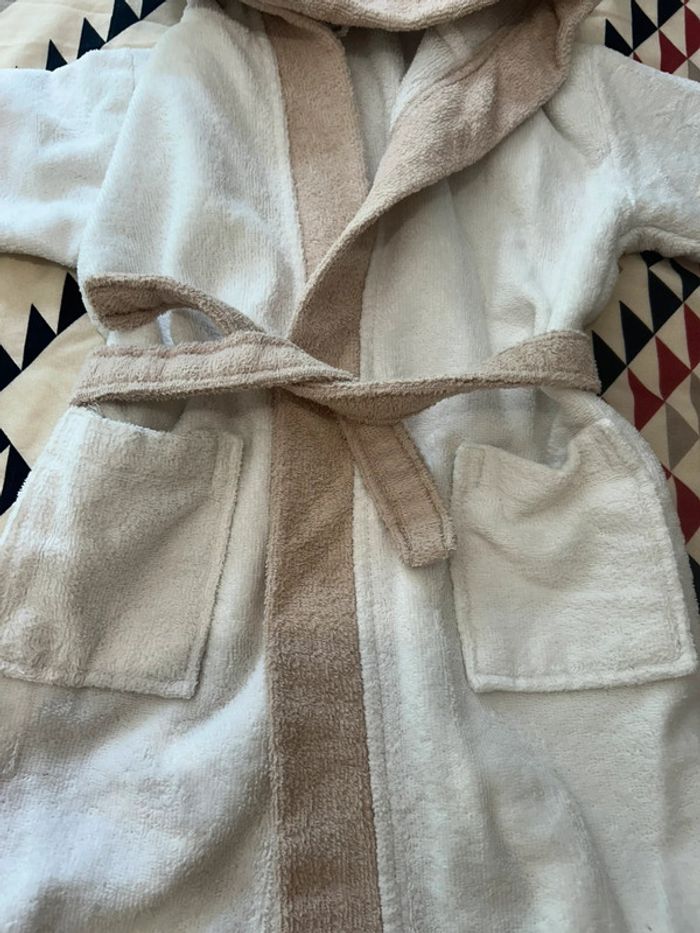 Peignoir éponge baby club  ours mixte taille 2/3 ans - photo numéro 3