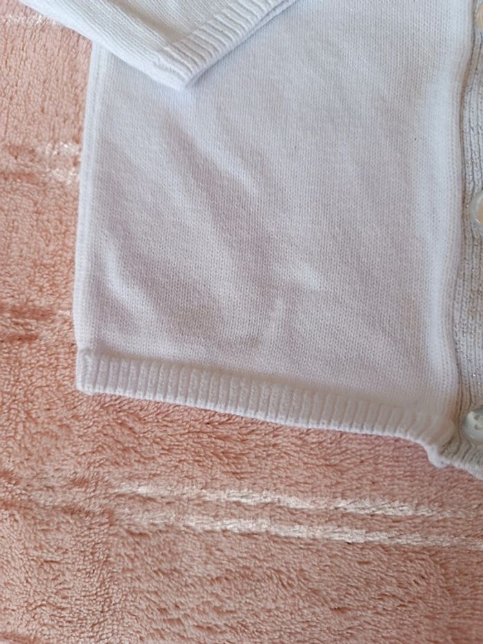 🔸Gilet Blanc - Kiabi 1 Mois🔸 - photo numéro 7