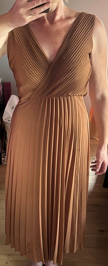 Robe plissée Taille unique