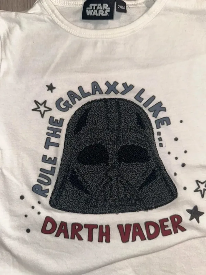 T-shirt manche longue star wars - photo numéro 2