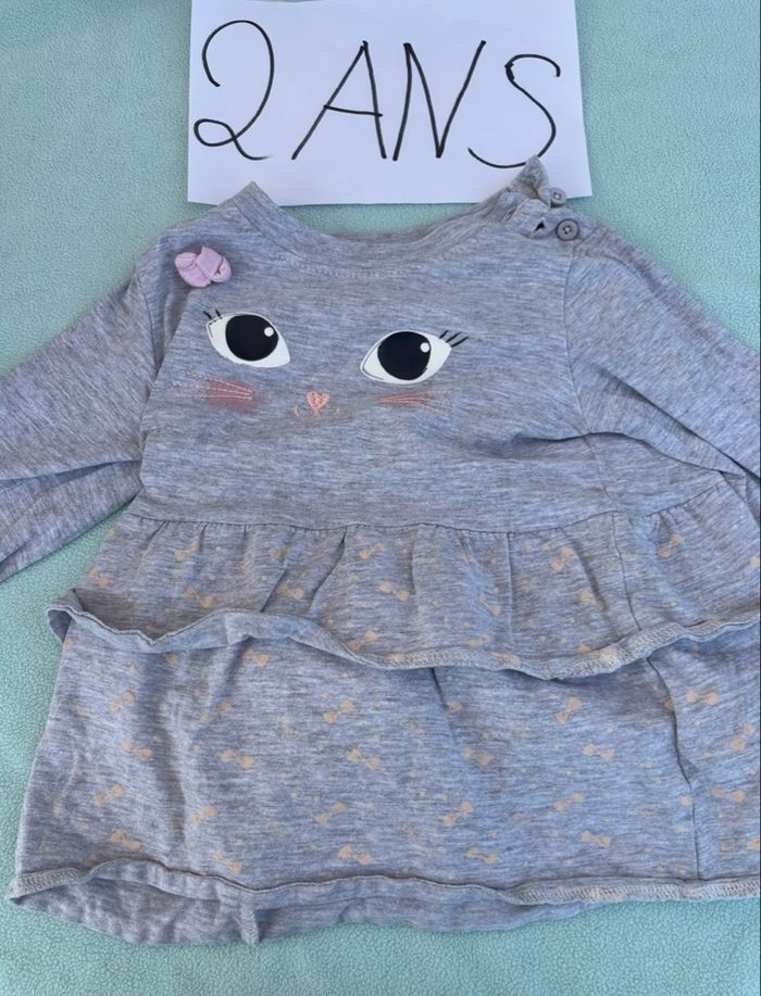 Adorable petite robe fille - 2 ans - photo numéro 2