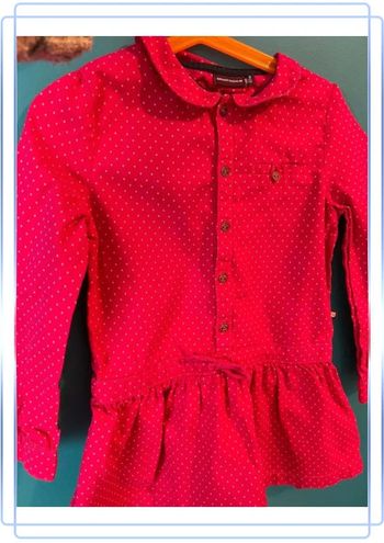 Belle robe manches longues 7 ans sergent major