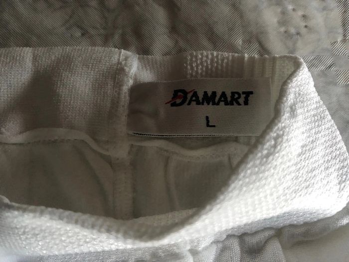 #lot2 #pantys #Damart #blanc #taille L - photo numéro 2