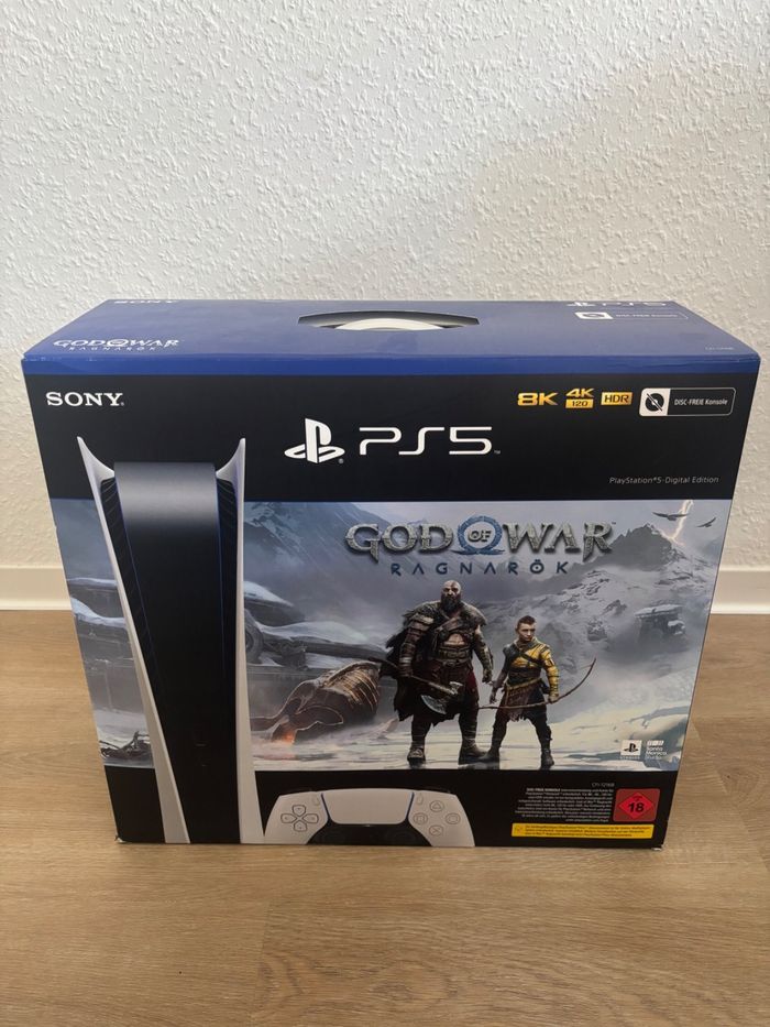 Console de jeu Sony PS5 Digital Edition - Blanche avec emballage d'origine incluant la manette - photo numéro 5