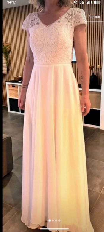 Robe de mariée T.36