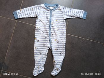 Pyjama coton Snoopy taille 12 mois