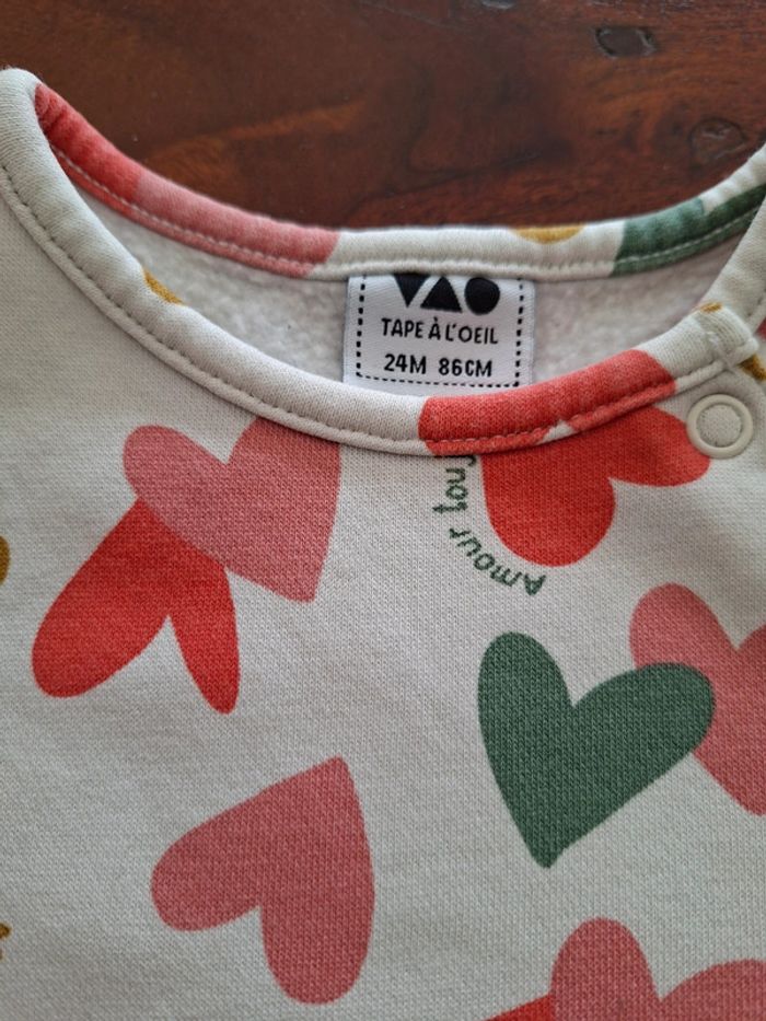 Lot de 2 pyjamas Tape à l'œil 24 mois - photo numéro 2