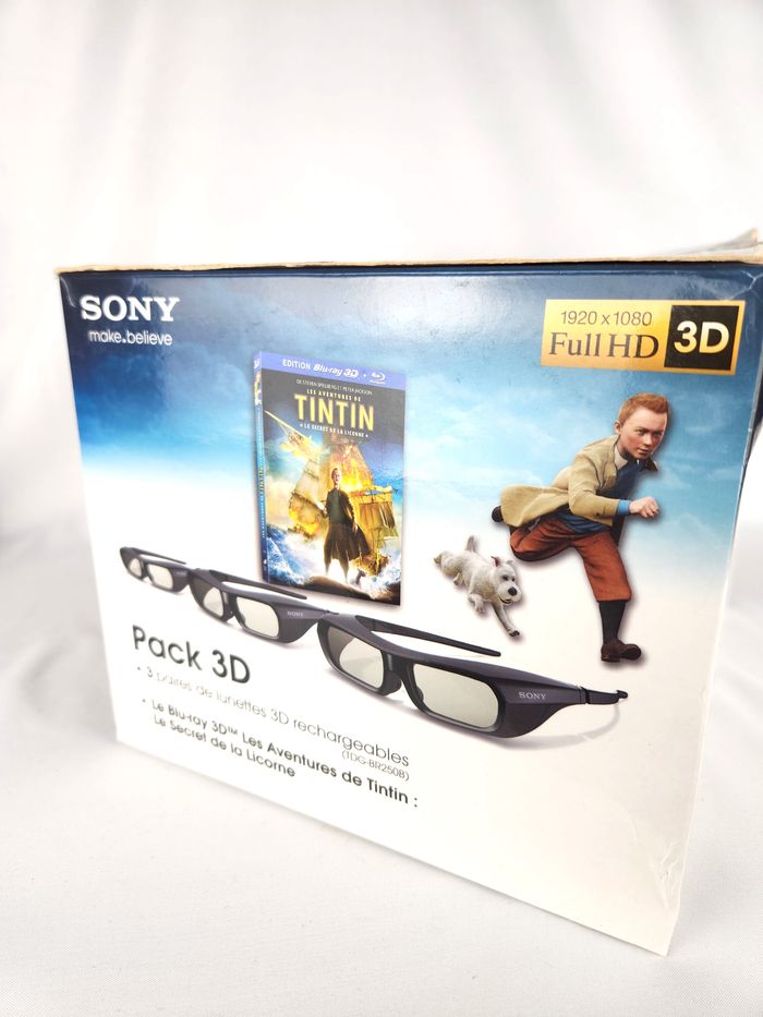 Pack 3D SONY Blu-ray Tintin "Le Secret de la Licorne" + 3 Paires de Lunettes 3D Actives SONY - photo numéro 9
