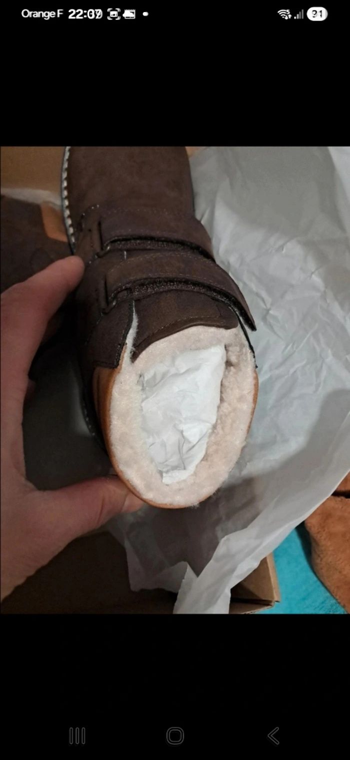 Chaussures fourrées garçon - photo numéro 3