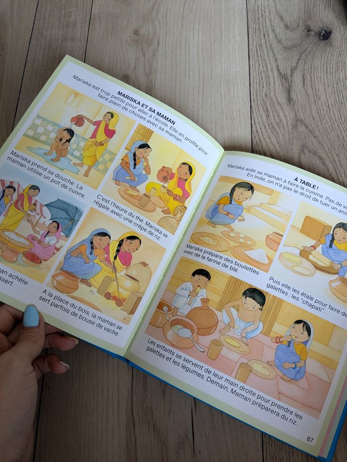 Livre l'imagerie des enfants du monde - photo numéro 5