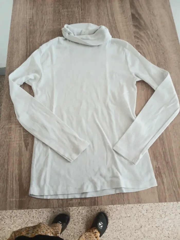 🌹col rouler mixte 10 ans kiabi 🌹