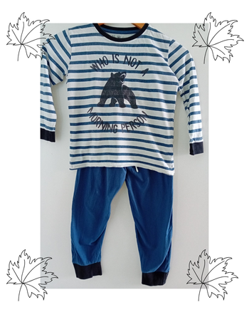 Pyjama d'hiver Hyper U 6 ans garçon