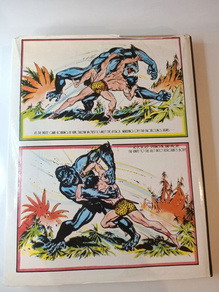 Livre tarzan of the apes new pictorial version b burne Hogarth (édition hamlyn) - photo numéro 2