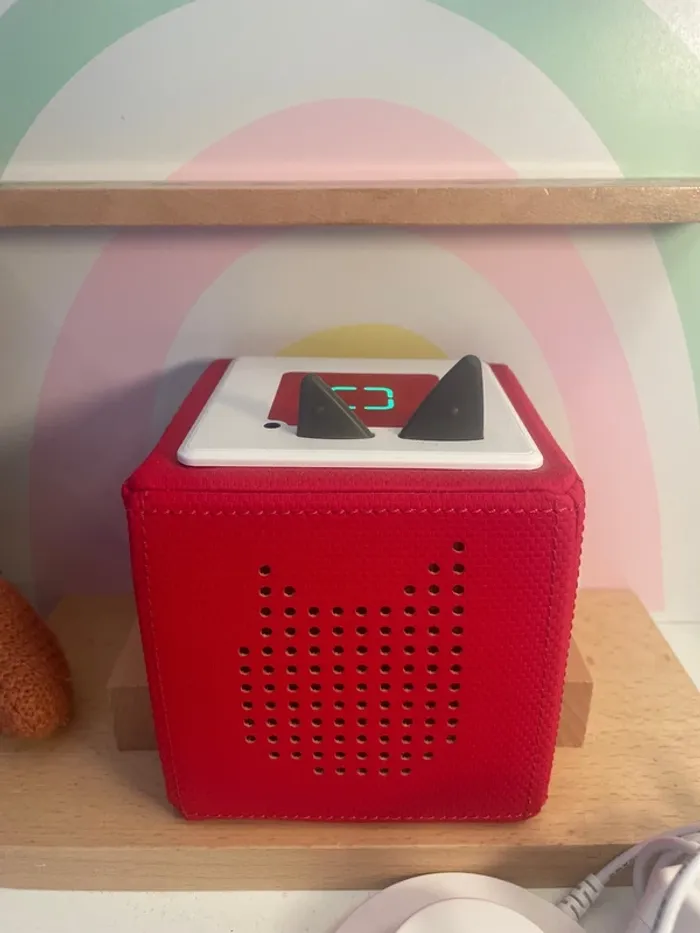 Toniebox - Tonie Box - Rouge + Station de Charge