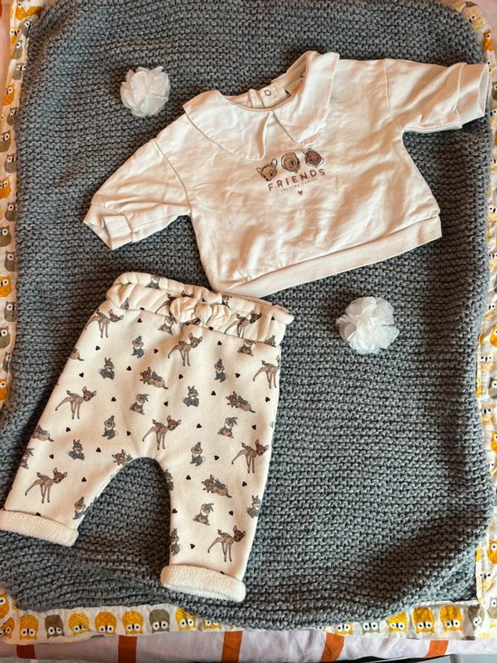 Ensemble bébé fille 3mois