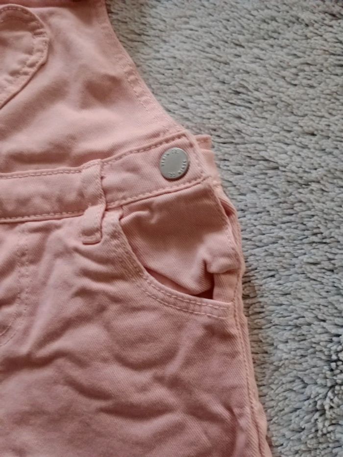 Combishort 12-18 mois rose tendre c48 - photo numéro 4