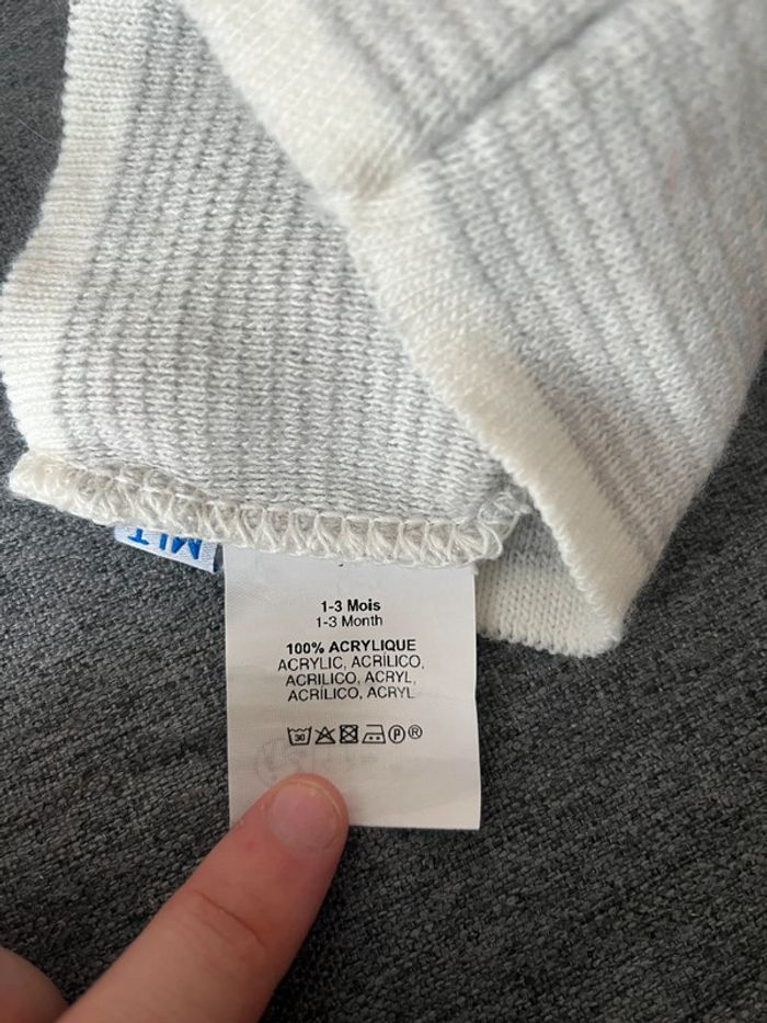 Lot de 4 bonnets 0-3mois / bébé 👶 - photo numéro 7