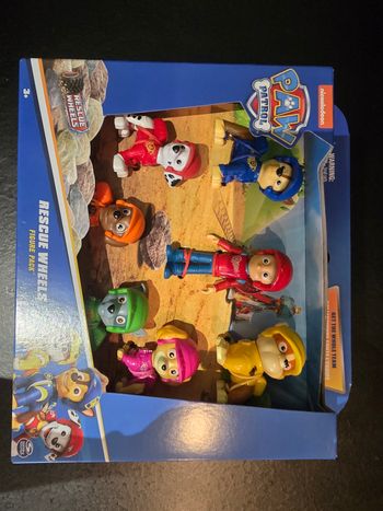 Figurine pat patrouille rescue wheels