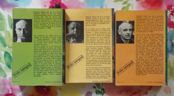 3 Bernard Clavel L'Espagnol Le seigneur du fleuve Malataverne - photo numéro 2