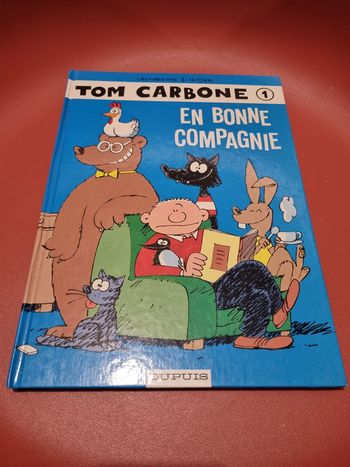 bd Tom carbone tome 1 en bonne compagnie