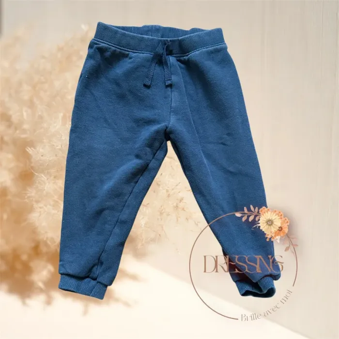Jogging bleu marine 18/24 mois 92 cm