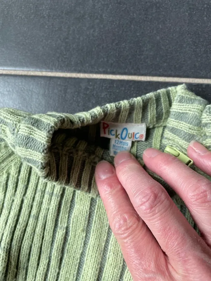 Pull col zippé - photo numéro 3