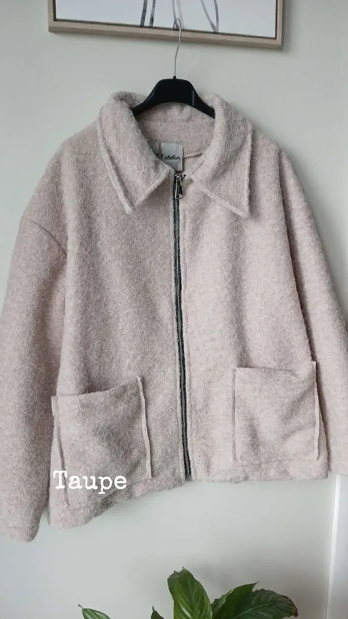 Veste Leya taupe
