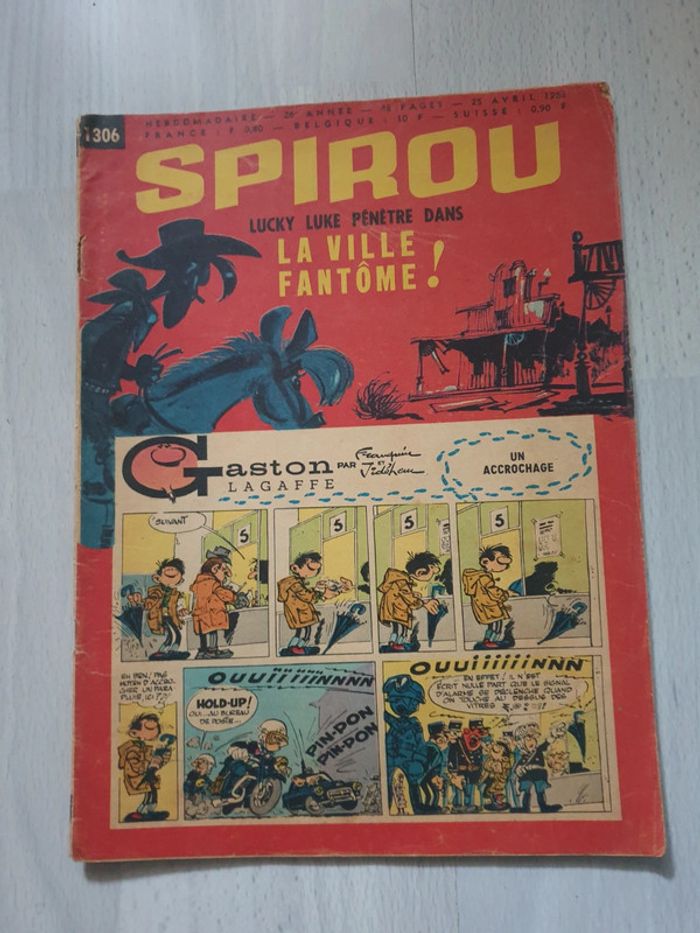 Magnifique spirou vintage ancien