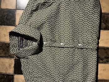 Chemise imprimée Devred vert extra slim fit