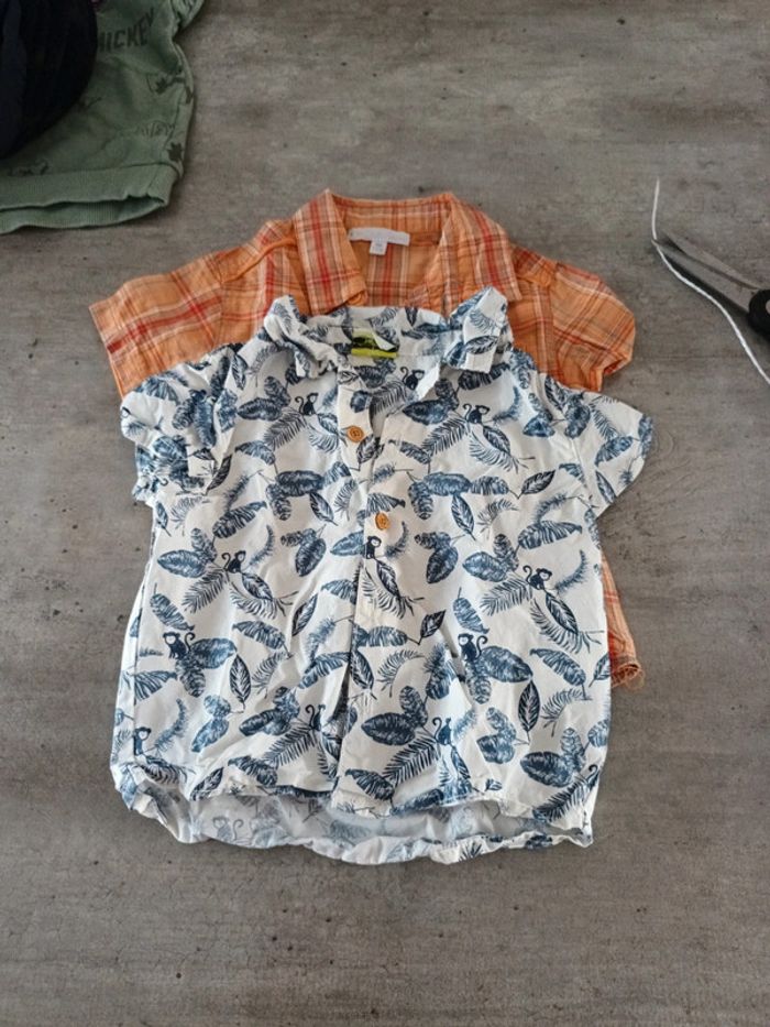 Lot de 2 chemisettes